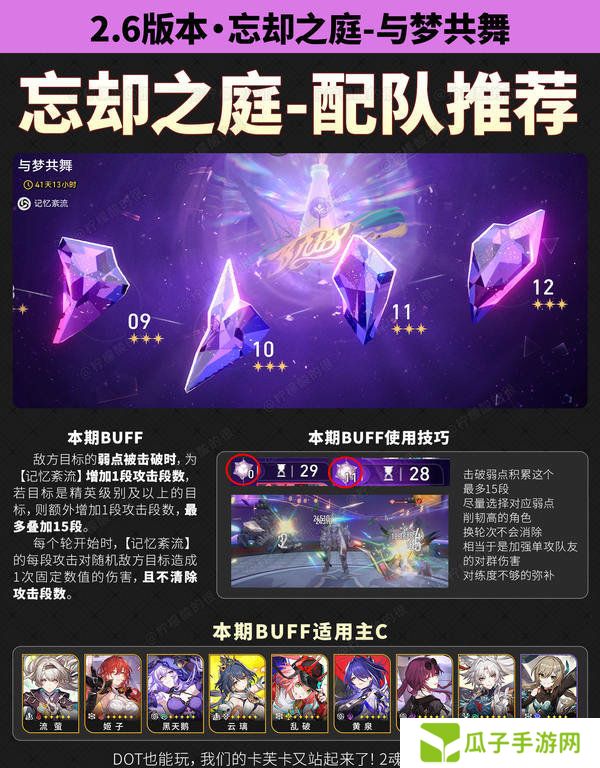 崩坏星穹铁道2.6忘却之庭配队阵容推荐 忘却之庭怎么配队[多图]图片2