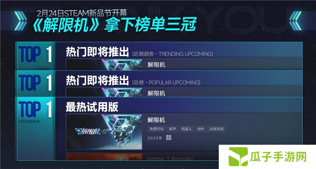 《解限机》测试全球爆火，高品质打破日美机甲题材垄断