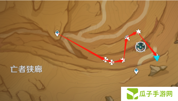 原神5.0沙脂蛹采集路线攻略 沙脂蛹在哪里采集更快[多图]图片3