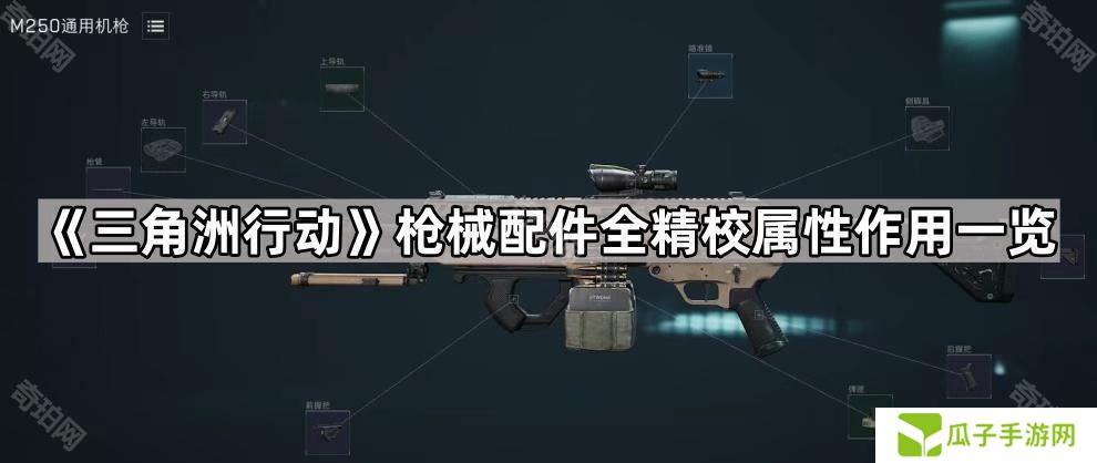 三角洲行动精校有什么用-枪械配件全精校属性作用一览