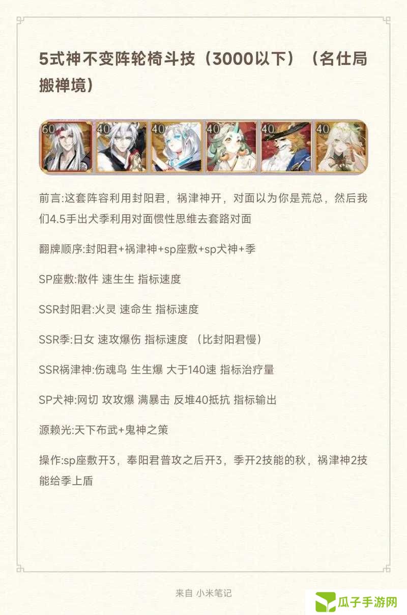 2023阴阳师阴界之门自动挂机阵容推荐：5套高胜率阵容搭配与式神选择攻略